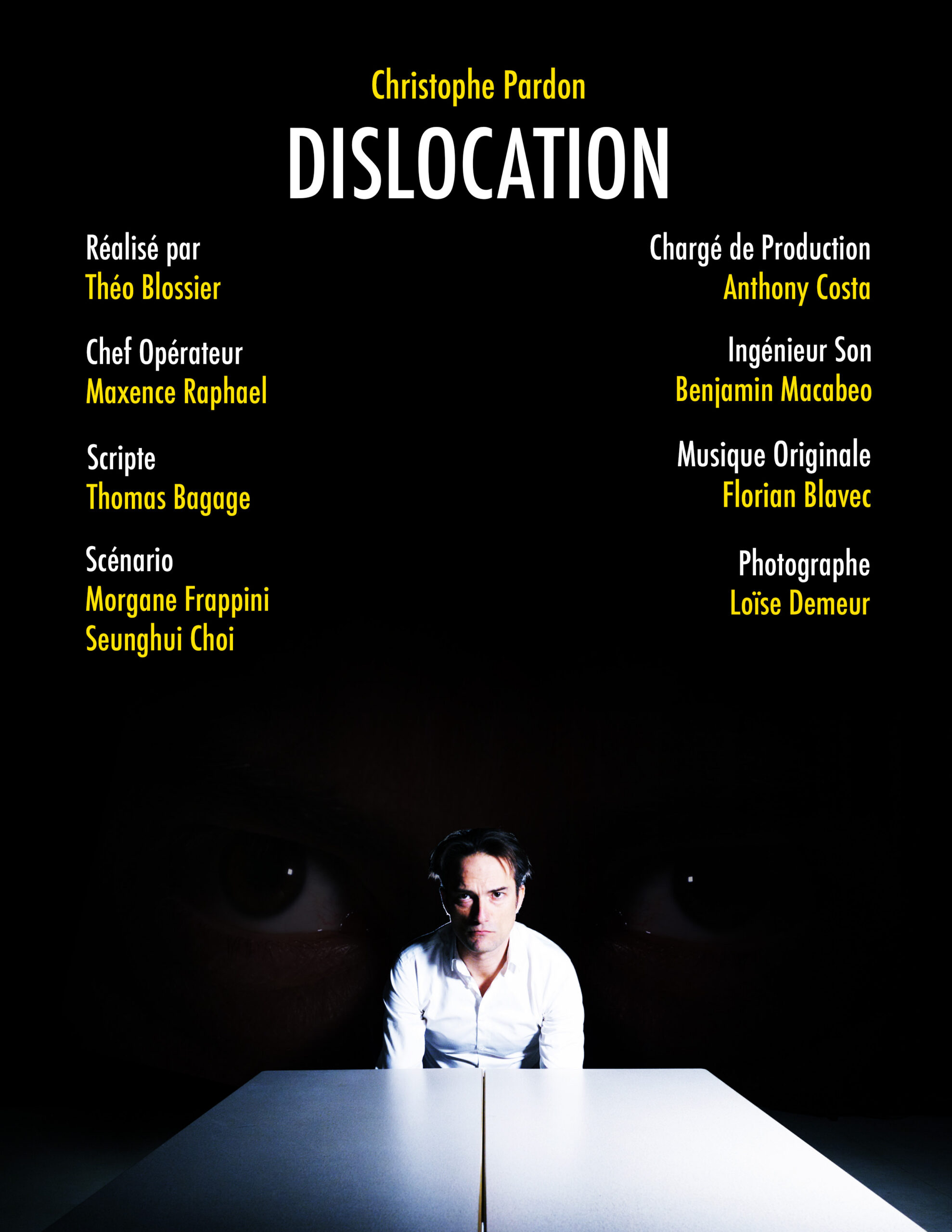 Affiche du film "Dislocation" de Théo Blossier